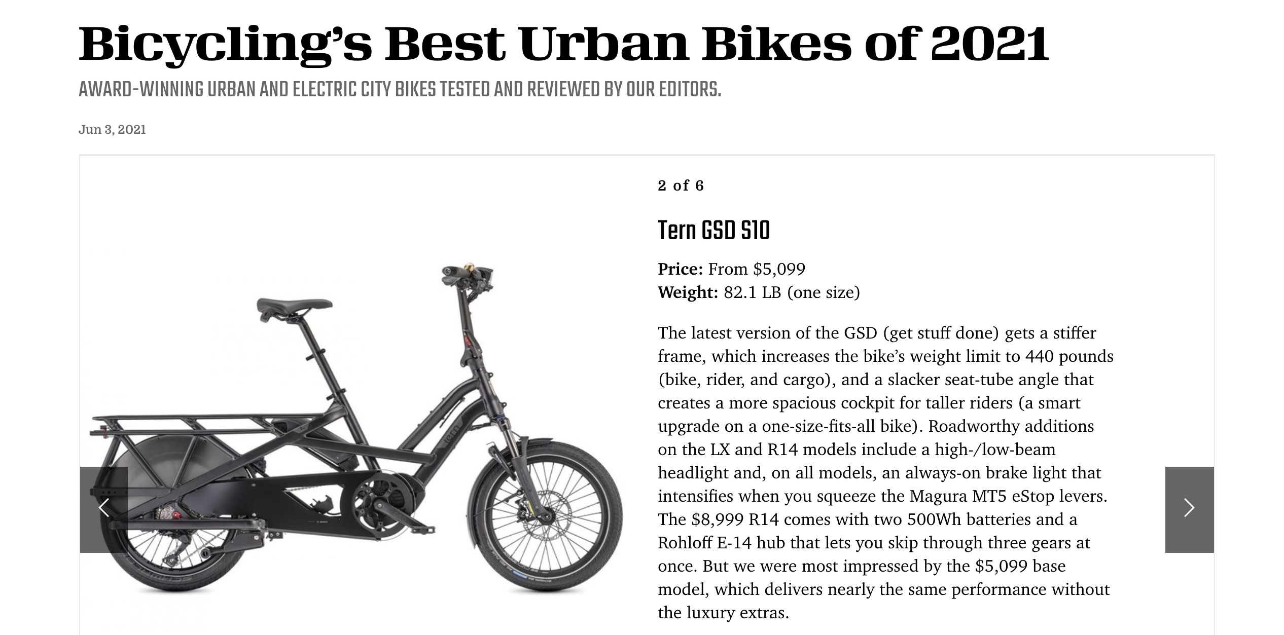 Bicycling's Best Urban Bikes of 2021 - Bicycling Magazine