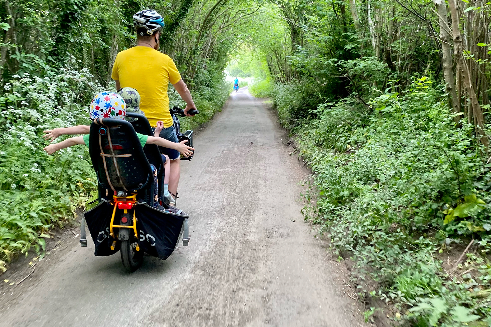Bike touring