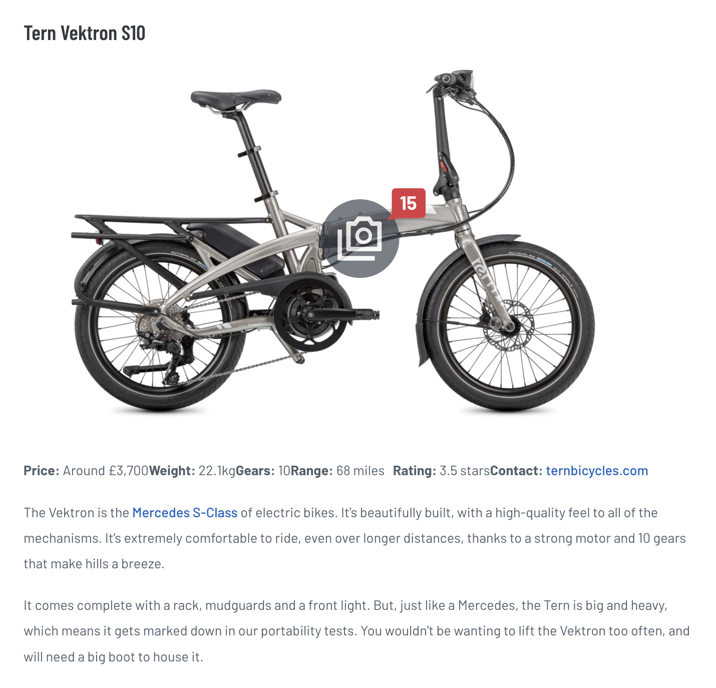 2021.10.15 - Best electric folding bikes 2021 - Auto Express