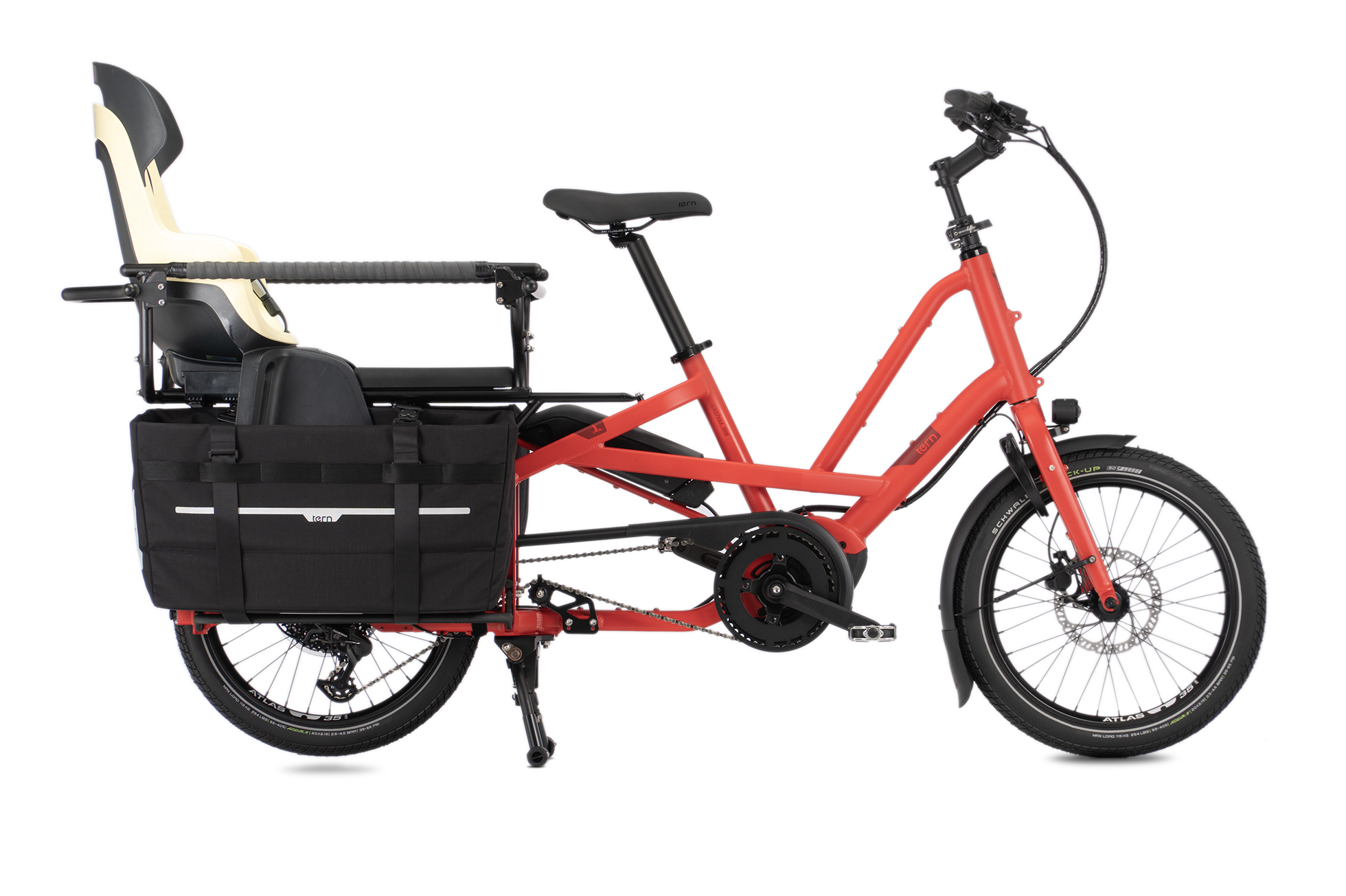 young kid+big kid+panniers QHL