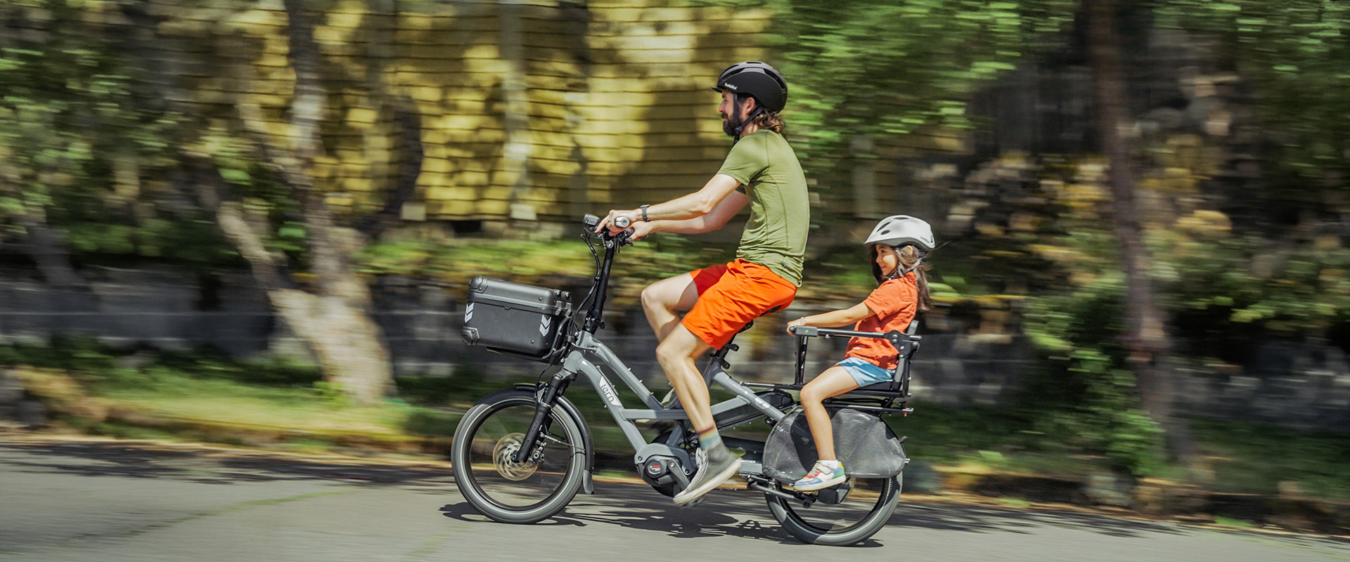 HSD: Tern Bicycles Electric Bike for 1 rear passenger