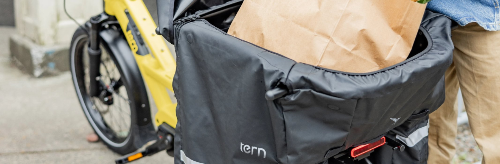 Guide to carrying cargo on the Tern HSD Gen 3 cargo bike