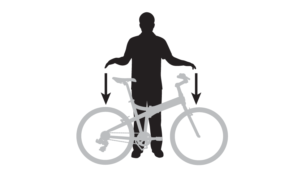 Drop test for bike