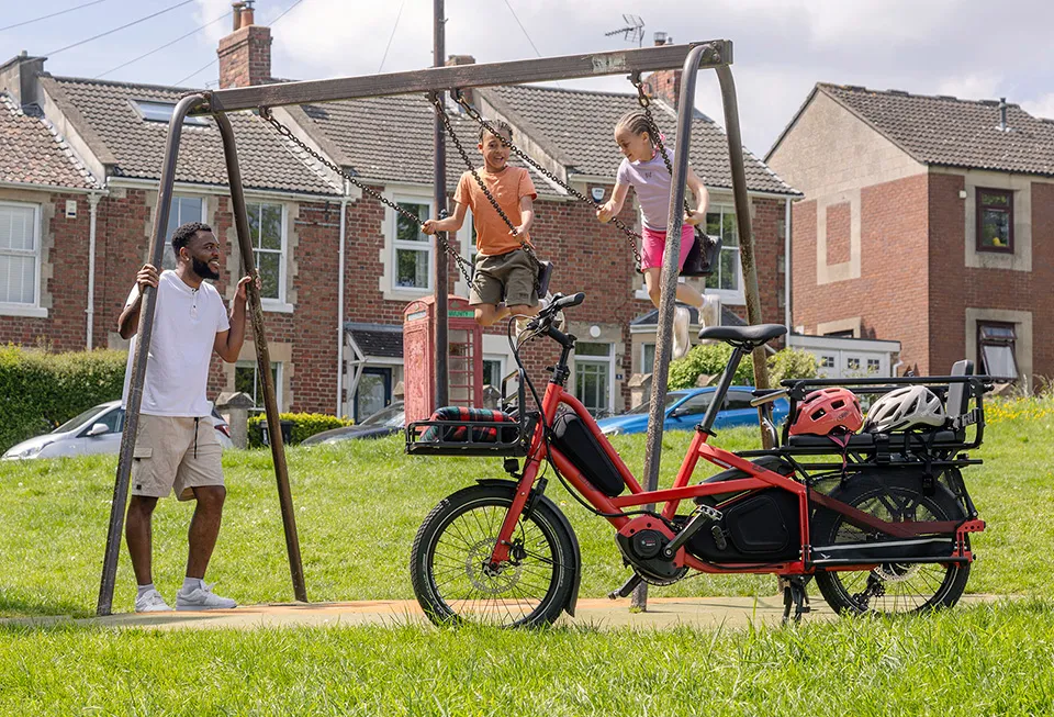 Tern Quick Haul Long cargo bike for families