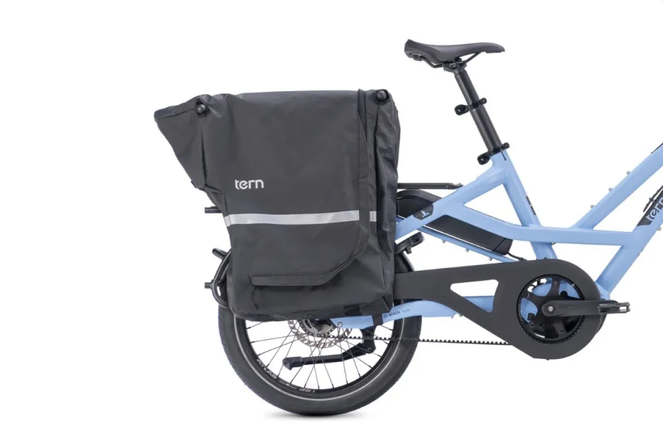 Storm Box Mini Gen 2 waterproof bike cargo bucket for Tern ebikes