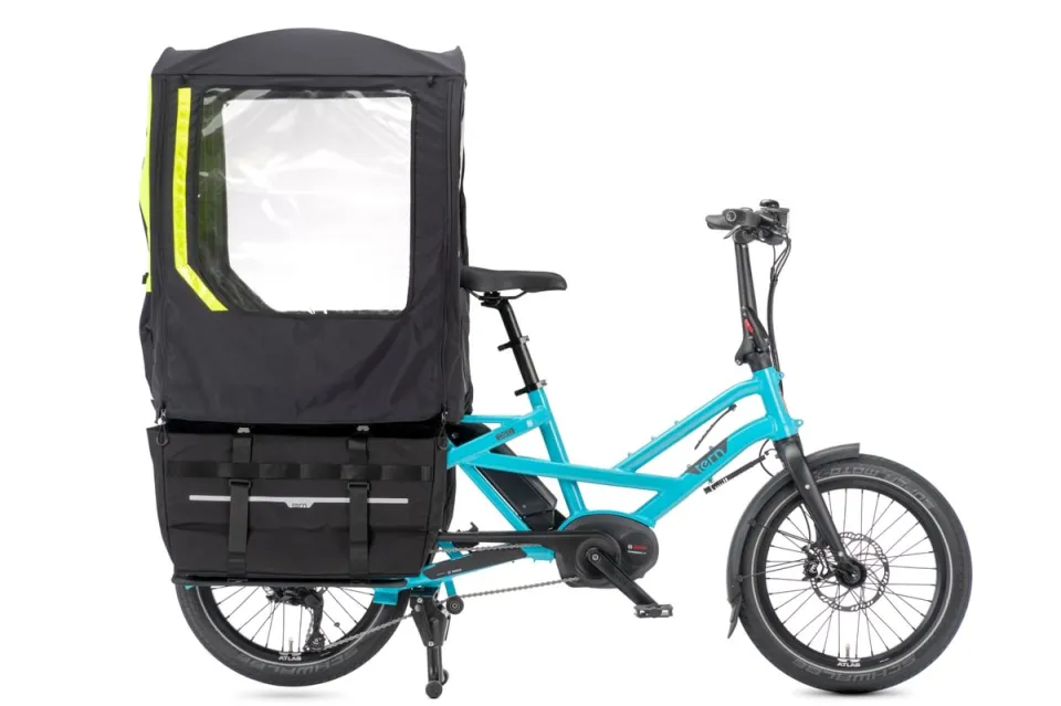 Storm Shield on GSD cargo bike